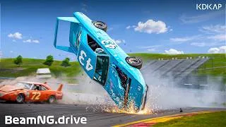 Thumbnail: Motorsport Blowover Crashes #4 | BeamNG.drive