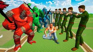 Thumbnail: Franklin Defeat King Kong with The Help of Military Army & Police (Indian Bikes Driving 3d) Part2