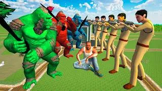 Thumbnail: King Kong Attack Franklin's City  (Indian Bikes Driving 3d) Part1