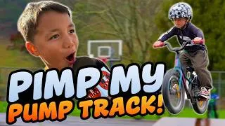 Thumbnail: Kids Design There Own Bike Track?