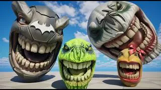 Thumbnail: ROBOT PACMAN & Ms PAC-MAN vs JOKER PAC-MAN & BATMAN PAC-MAN Ultimate Showdown