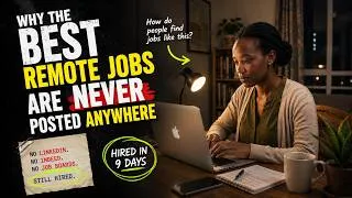 Thumbnail: Why the Best Remote Jobs Are Never Posted Anywhere