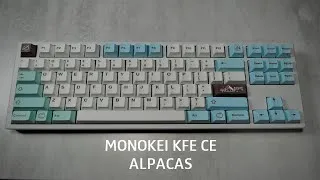 Thumbnail: Custom Mechanical Keyboard Sound Test - Monokei KFE CE with Alpaca Switches