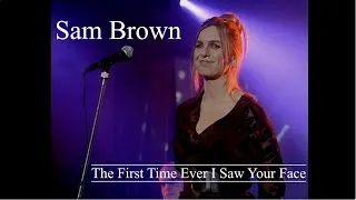 Thumbnail: Sam Brown - The First Time Ever I Saw Your Face (Live HQ)