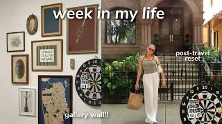 Thumbnail: WEEK IN MY LIFE: hanging my gallery wall, a fresh haircut, travel reset & costco haul