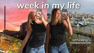 Thumbnail: WEEK IN MY LIFE: rethinking independence, packing for chicago & my favorite weeknight dinner