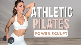 Thumbnail: 45-Min Athletic Strength Pilates Workout | Burn Fat, Sculpt & Tone