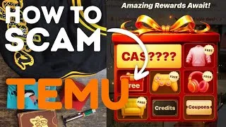 Thumbnail: How to Scam Temu! (Gift Calendar Promotion)