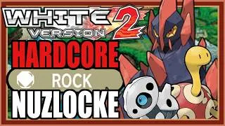 Thumbnail: Can I beat a Hardcore White 2 Nuzlocke Using Only ROCK-TYPE Pokémon?