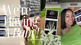 Thumbnail: We're Pregnant! 🤍 Telling Our Family, First Trimester Diaries & Baby's First Appointments