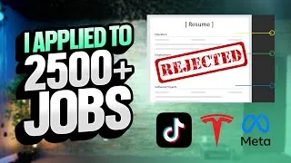 Thumbnail: How I applied to 2500 Jobs