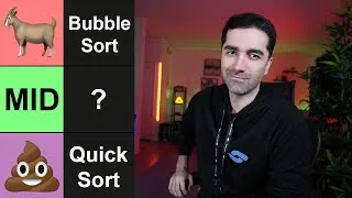 Thumbnail: Ranking Sorting Algorithms (Tier List)