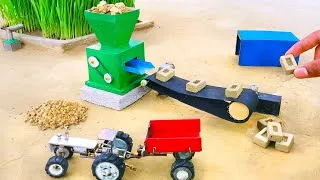 Thumbnail: diy tractor bricks machine science project ||