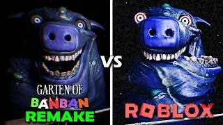 Thumbnail: REMAKE Vs. ROBLOX Characters Comparison - Garten of Banban Update (Showcase)