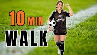 Thumbnail: 10 Min Walking Workout ⚽ | Low Impact  Soccer Moves 