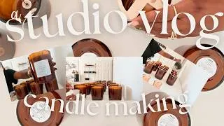 Thumbnail: a studio vlog | let's make some candles