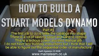 Thumbnail: HOW TO BUILD A STUART MODELS DYNAMO - PART #1
