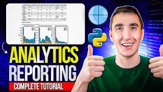 Thumbnail: Comprehensive Analytics Reporting Tutorial with Python & Quarto!