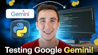 Thumbnail: Trying out Google Gemini's 1,000,000+ Token Context Window Models! (with Python)