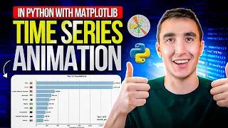 Thumbnail: Create Time Series Animations in Python with Matplotlib! (Bar Chart Race)