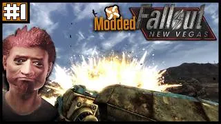 Thumbnail: Modded Fallout New Vegas Highlights #1 - Taking out the powder gangers for good