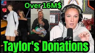 Thumbnail: Taylor Swift's Generous Donation Left Kylie Kelce Speechless — The Amount Will Shock You🤯💵