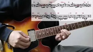 Thumbnail: #6 thriving from a riff guitar transcription