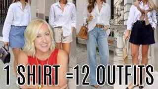 Thumbnail: 12 Easy Outfit Ideas With Just 1 Shirt | How to Maximize Your Closet