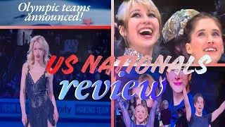 Thumbnail: US NATIONALS 2026 Review! Olympic teams announced #isufigureskating #usfigureskating 