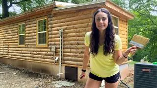 Thumbnail: Starting a New Project At My Remote Cabin & Spilling All The Tea