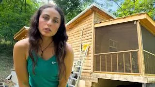 Thumbnail: Attempting to Restore My Cabin’s Siding | Solo Life in Remote Arkansas