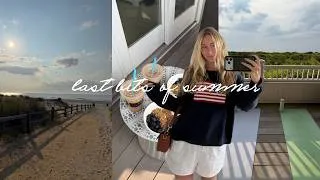 Thumbnail: summer diaries | savoring the last days at the beach house