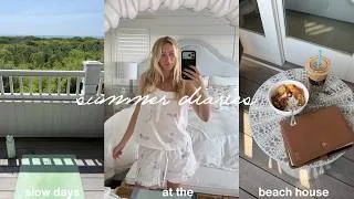 Thumbnail: slow days at the beach house | reading, writing + girl talk