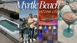Thumbnail: Myrtle Beach Vlog 🌴☀️ | Making Drinks | LIT Game Night | Broadway At The Beach | Shopping & MORE
