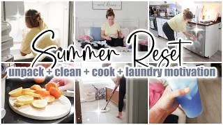 Thumbnail: 🍋 SUMMER RESET • whole house cleaning motivation • home refresh