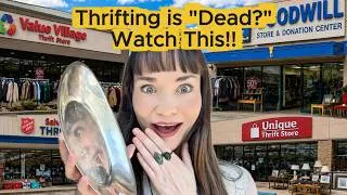 Thumbnail: My Greatest Thrift Haul Yet! $1000+ in Sterling, Jewelry & MCM Finds!