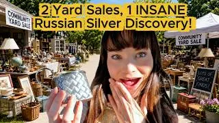 Thumbnail: Yard Sale & Thrift Haul: The Russian Silver I Almost Missed!