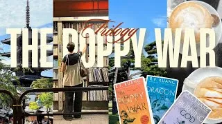 Thumbnail: The Poppy War Trilogy Reading Vlog