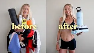 Thumbnail: I Decluttered my Workout Wardrobe in 24 hours