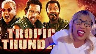 Thumbnail: TROPIC THUNDER (2008) IS FREAKIN' HYSTERICAL!! MOVIE REACTION!! Robert Downey Jr. | Tom Cruise