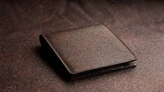 Thumbnail: Making a HANDMADE Wallet in the Finest Calf Leather