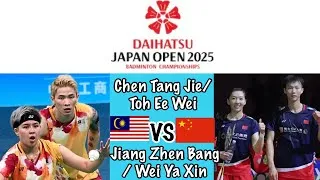 Thumbnail: Chen Tang Jie / Toh Ee Wei vs Jiang Zhen Bang/  Wei Ya Xin  | Japan Open 2025 Semi Final