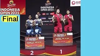 Thumbnail: Pearly TAN / Thinaah Muralitharan (MAS) vs Liu Shengshu / Tan Ning (CHN) | Indonesia Open 2025 Final