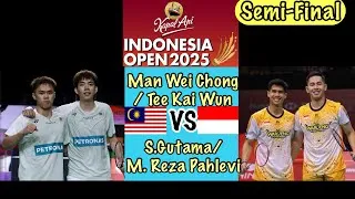 Thumbnail: Man Wei Chong / Tee Kai Wun vs Sabar GUTAMA/Moh Reza Pahlevi ISFAHANI  | Indonesia Open 2025