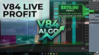 Thumbnail: $16,250 Profit: Watching the V84 Algo Trade ES Futures Live