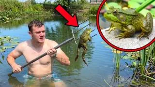 Thumbnail: $1 vs $100 Bullfrog Hunting!