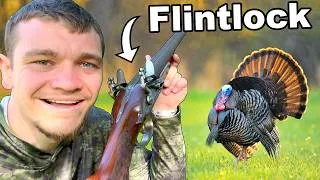 Thumbnail: I Hunted Turkeys with a Double Barrel Flintlock Shotgun!