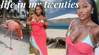 Thumbnail: WEEKLY VLOG | My 1st Solo trip to Aruba + Bts of a houston influencer 