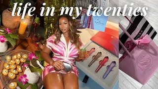 Thumbnail: DAYS IN MY LIFE | Bts of a Houston influencer, a brand paid for our girls night?? A Fun Girly Vlog