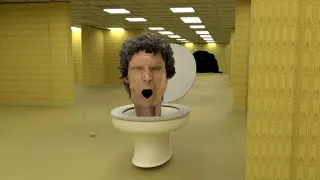 Thumbnail: Skibidi Toilet noclipping into the Backrooms?